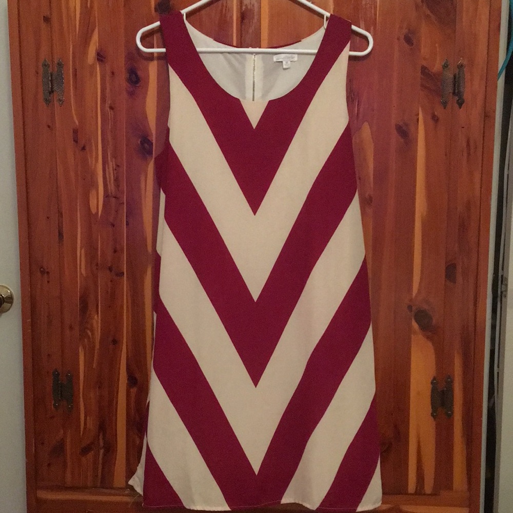 Chevron Striped Dress